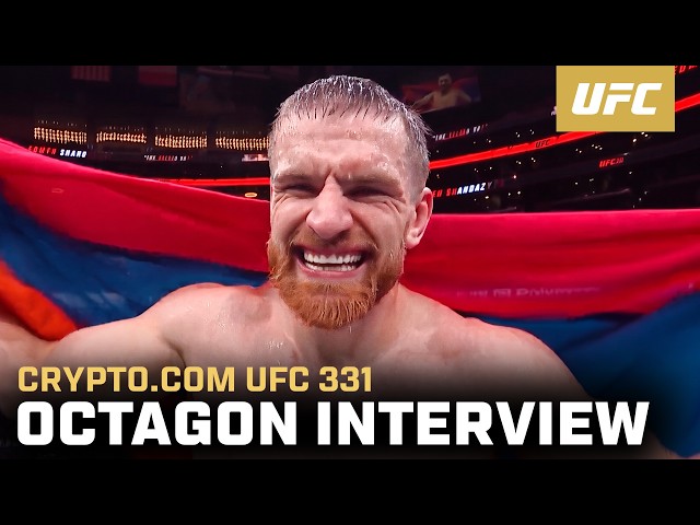 Edmen Shahbazyan Octagon Interview | UFC 331