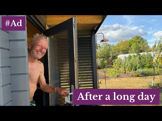 #Ad I was gifted a sauna!