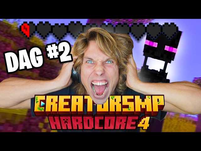 🔴CREATOR SMP4 DAG 2 🍄🔨🧟‍♂️ ( WINNAAR POV )🔴