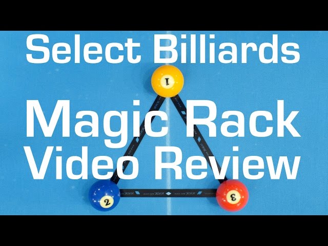 Magic Rack Video Review by Select Billiards