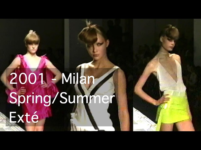 Exté [Antonio Berardi] -  2001 / Milan / Spring & Summer / Ready To Wear