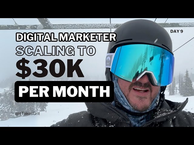 Road to $30,000 per month as a digital marketer - Day 9