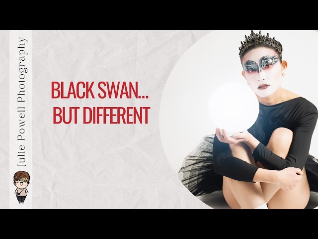 Black Swan, But Make It Grungy | Creative Portrait Behind the Scenes
