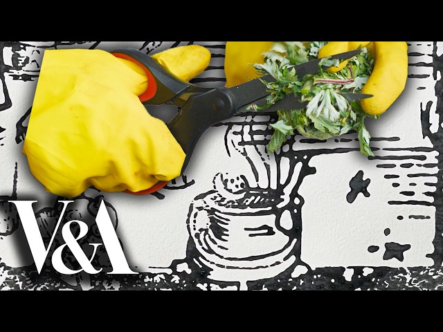 How Nettle & Mugwort Become Ink | Witchcraft, Folklore, Foraging & Printmaking