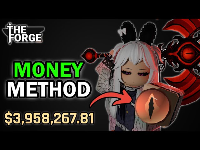 *UPDATED* How to make MONEY FAST in The Forge | ROBLOX |
