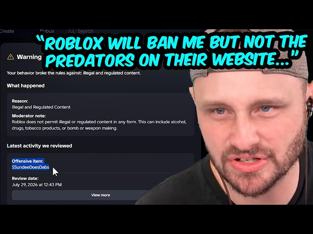 SSundee CALLS OUT Roblox and He ISN'T WRONG...