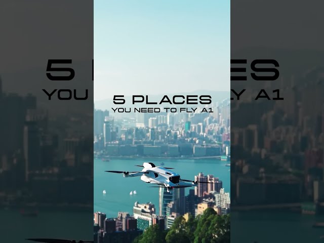5 places you could fly forever 🤩 | Antigravity A1