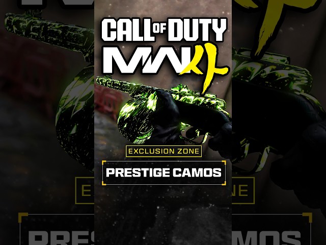 SECRET MW4 Exclusion Camo Unlock!