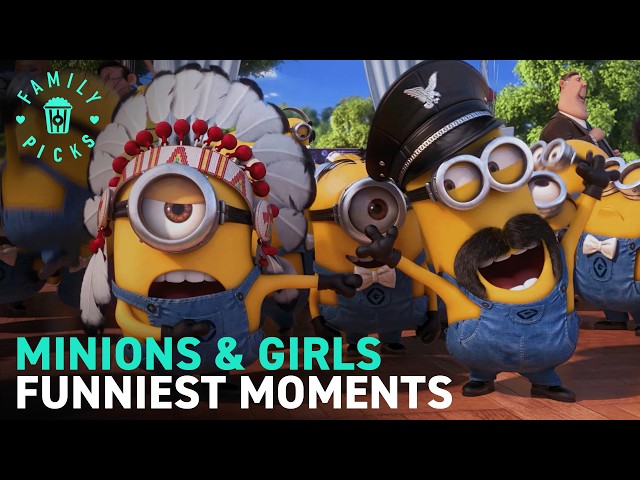 Minions Cause TOTAL Chaos For Gru & His Adopted Daughters | Despicable Me