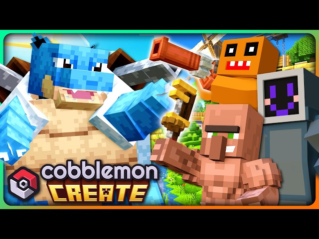 We Began Our ALL-NEW Adventure in COBBLEMON: CREATE!
