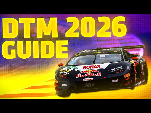 DTM 2026 Explained In Under 10 Minutes