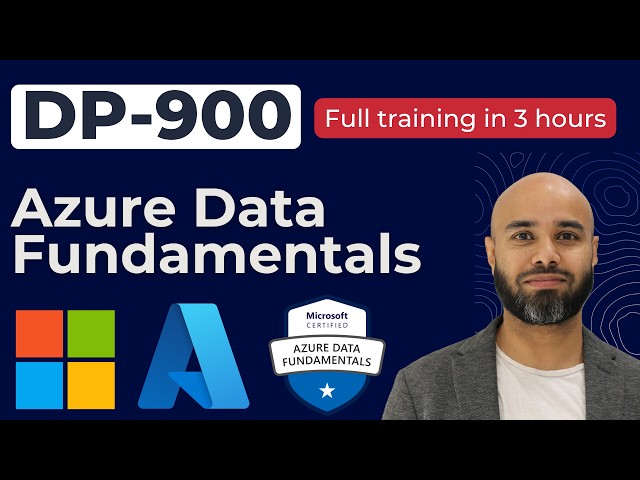 DP-900 Full Course | Azure Data Fundamentals Certification Training