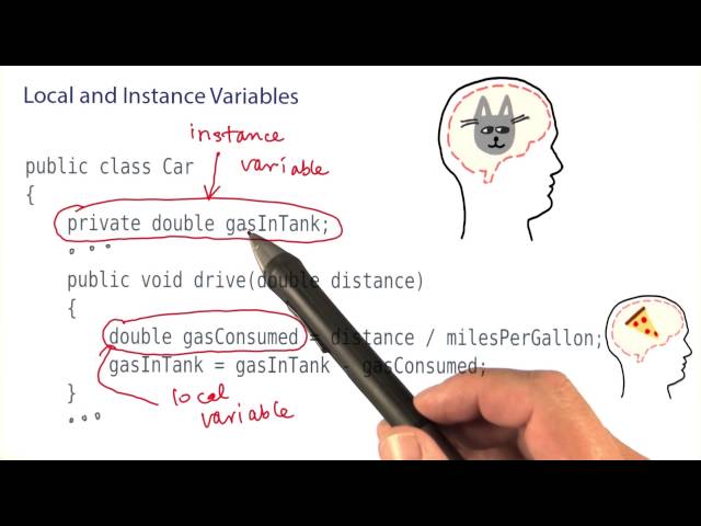 Local and Instance Variables, Part 2 - Intro to Java Programming
