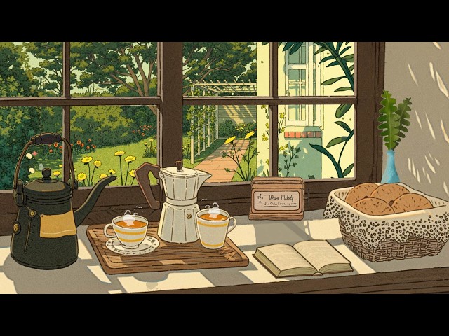 Enjoy the quiet ☕🍃 October coffee vibes & soft lofi beats to heal