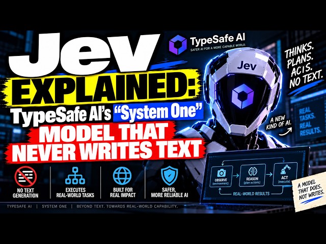 Jev Explained: TypeSafe AI's "System One" Model That Never Writes Text