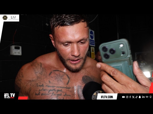 'I WILL F**** BATTER YOU...' - BIG STACKS GETS TAUNTED BY MARTYN FORD AFTER BEATING JORDAN McCANN