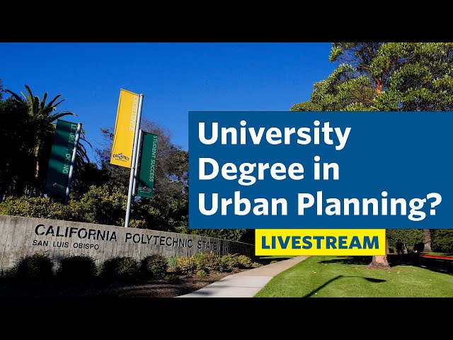 Should I get a degree in city planning? Q & A Livestream!