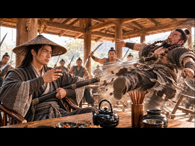 Thugs Humiliate a Quiet Young Man—Until He Draws His Sword and Silences the Entire Inn!