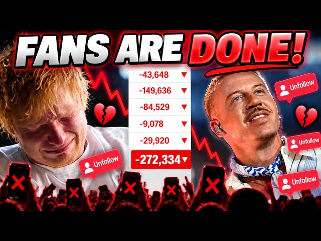 Ed Sheeran CANCELING TOUR Due to Low Ticket SALES? Massive UNFOLLOWING!