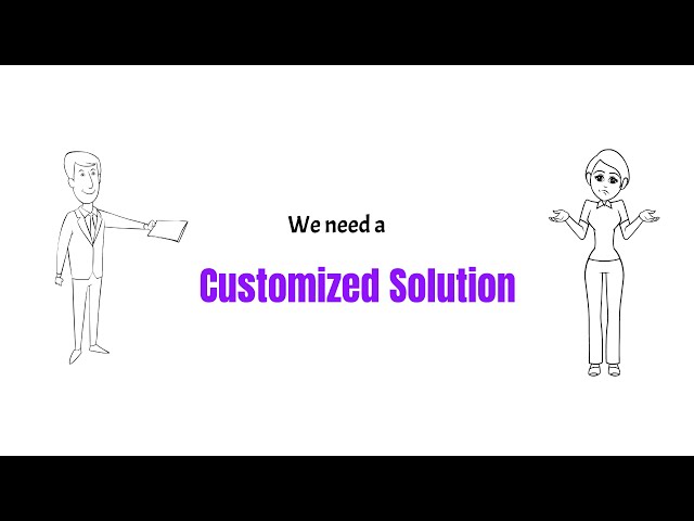 What is a customized software?