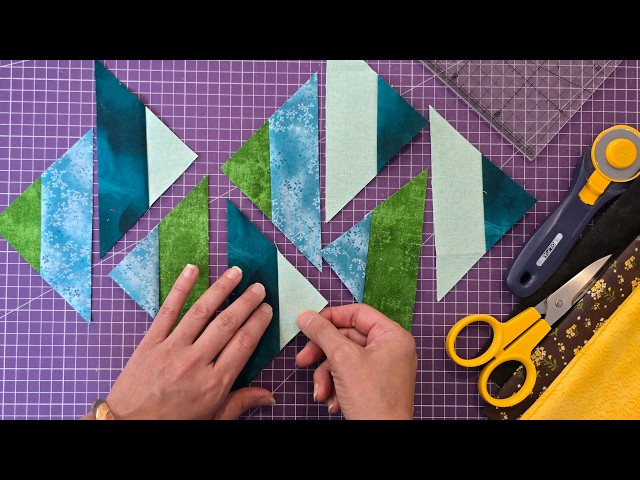 Honestly this genius trick turns scrap strips into stunning quilt pattern