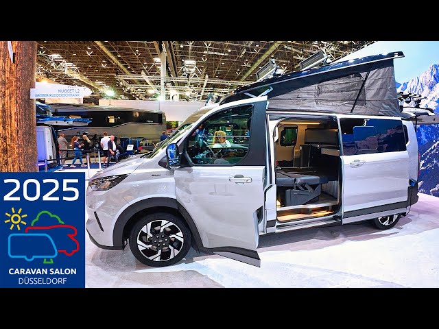 FORD NUGGET ACTIVE 4X4 L2 2026 CARAVAN SALON DUSSELDORF 2025 ford transit custom 2026