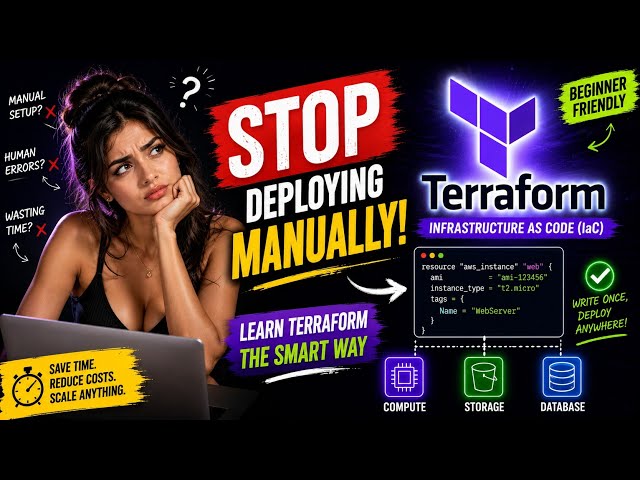 Terraform for Beginners | Infrastructure as Code (IaC) Explained Simply