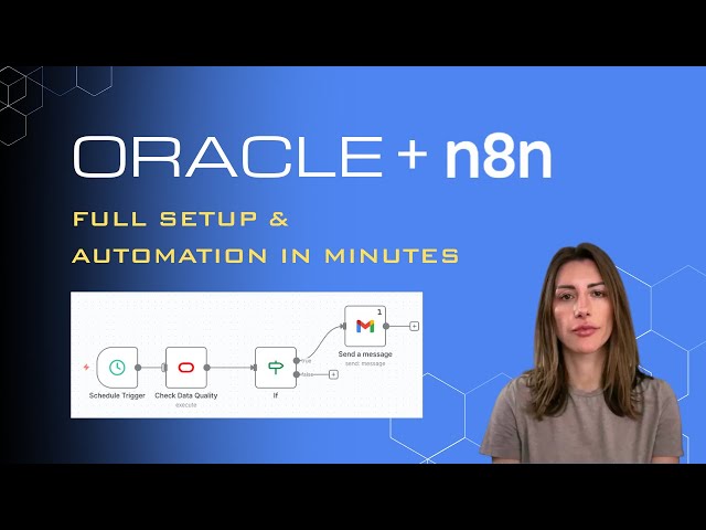 Oracle + n8n: Full Setup & Automation in Minutes