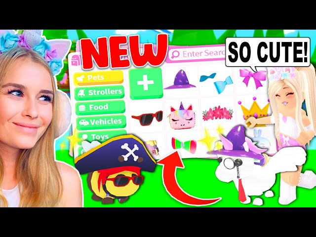 NEW PET ACCESSORIES In The NEW UNDERWATER WORLD In Adopt Me! (Roblox)