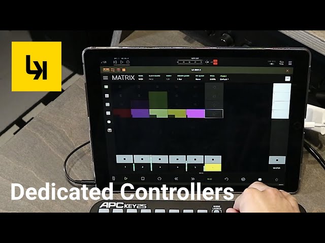 Controlling LK on iPad with Akai APC Key 25