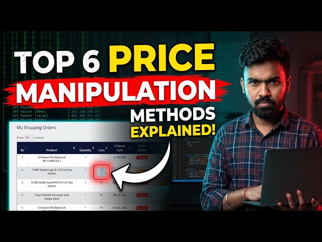 I Bought Products for FREE? 🤯 | 6 Price Manipulation Methods #ethicalhacking #live