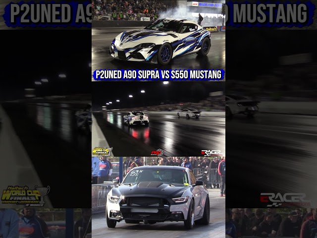 Monique's A90 Supra vs S550 Mustang #importvsdomestic