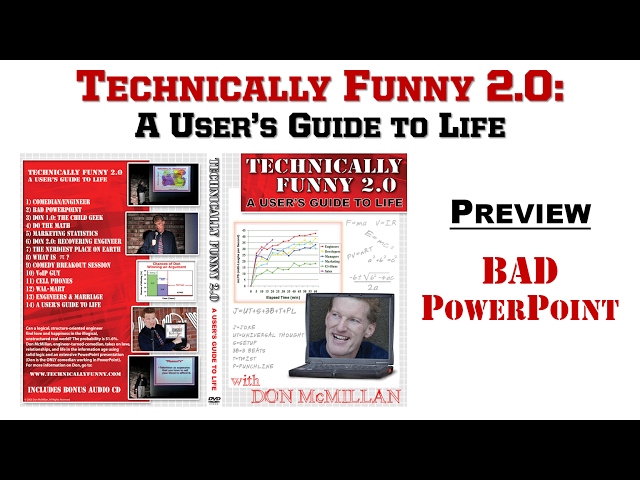 Technically Funny 2.0: A User's Guide to Life (Corporate Comedy Video)