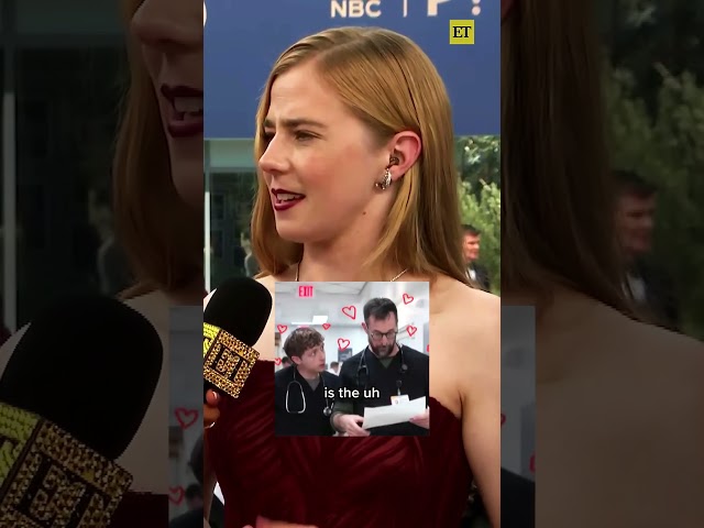 Taylor Dearden Reacts to 'The Pitt' Ships #emmys #taylordearden #thepitt
