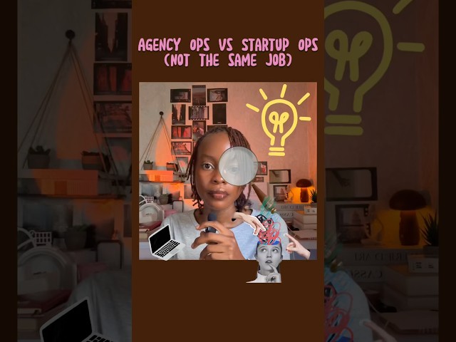 Same title. Different game. Agency ops or startup ops, which has been your world? #agency #startup