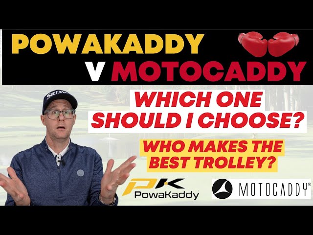The Ultimate Electric Trolley Showdown: Powakaddy VS Motocaddy!