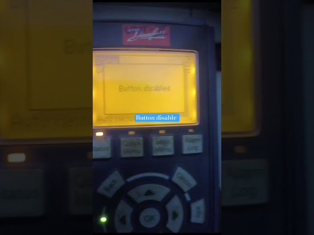 @Danfoss.VFD.programming.sevice BUTTON DISABLE.