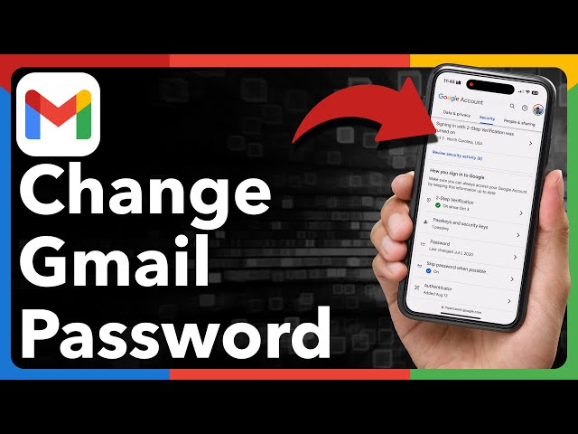 How To Change Gmail Password