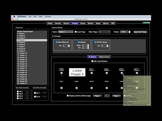 RJM Mastermind PBC Editor Intro (pedal board controller)