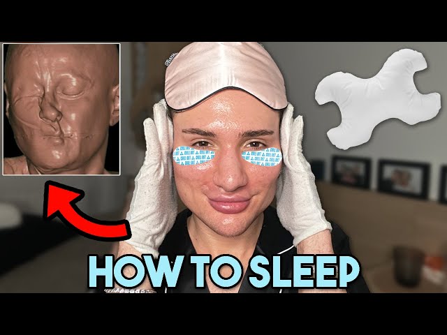 YOU ARE SLEEPING WRONG!! How to prevent Sleep Wrinkles and Bed Wrinkles