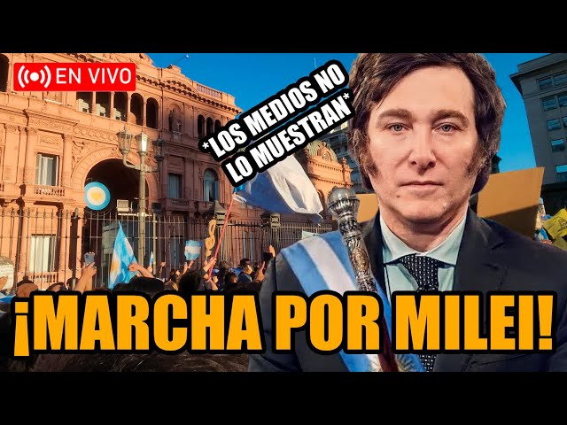 MASSIVE PROTEST for MILEI at CASA ROSADA | BREAK POINT