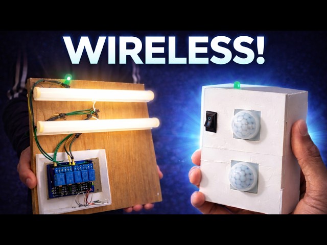 ESP32 Smart Room | Auto Lights with Motion Sensor & 4 Relay Module