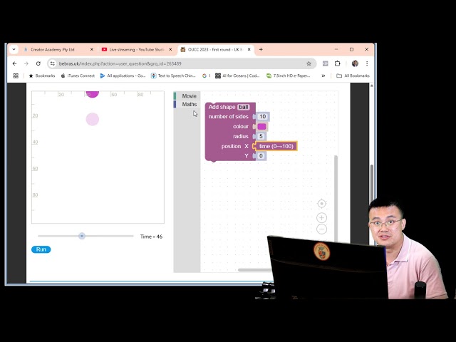 Tutorial: AMT Coding Challenge (OUCC) Blockly Lesson. Lucky Letter, Low Gravity