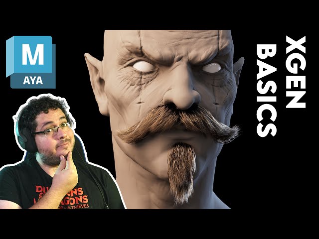 Maya XGen Basics Tutorial | Learn How To Create Hair