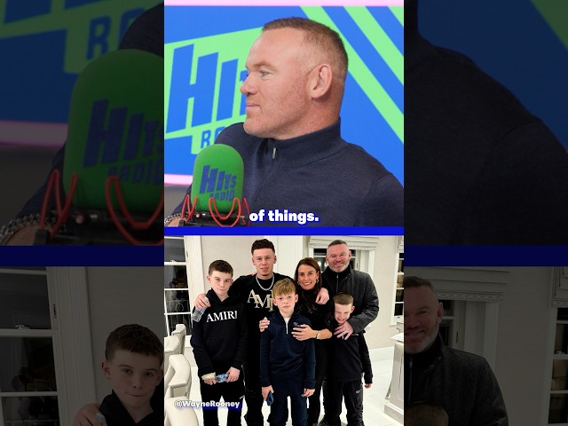 Wayne telling this kids off just so Coleen doesn’t get angry 😭 #waynerooney #coleenrooney