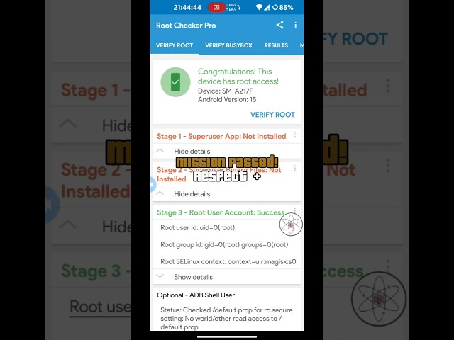 Rooted my phone #android #root #samsunggalaxy