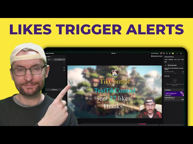 How To Add Like Alerts To TikTok LIVE