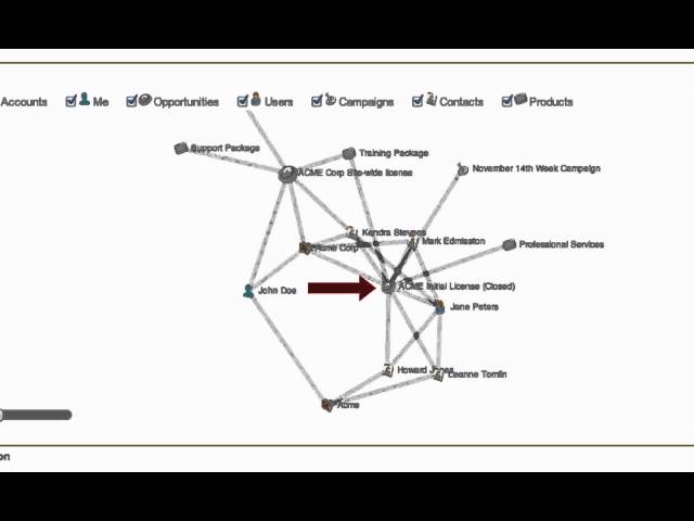 SalesVisual - Visual Customer Relationship Mapping for Salesforce.com