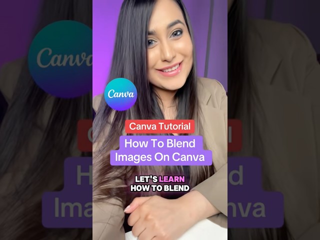 Canva Tutorial - How To Fade Image Edges Into a Gradient in Canva!