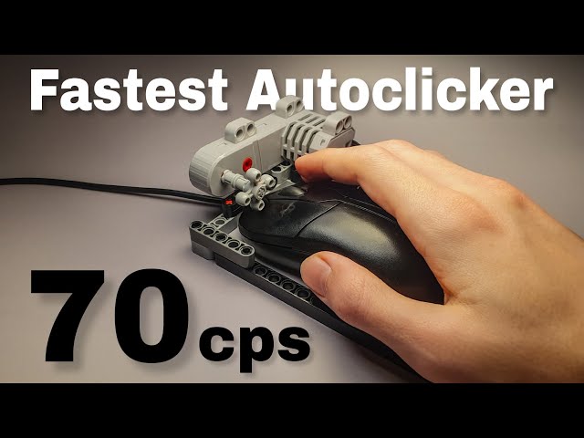 World's fastest Lego AUTOCLICKER!